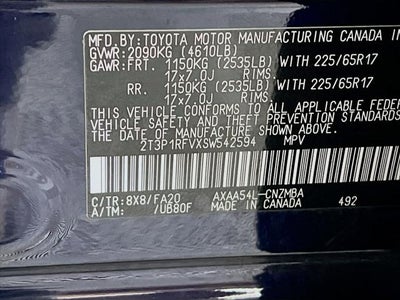 2025 Toyota RAV4 XLE