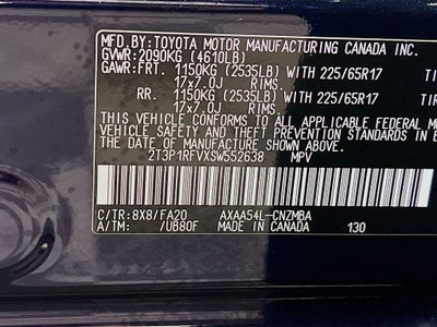 2025 Toyota RAV4 XLE