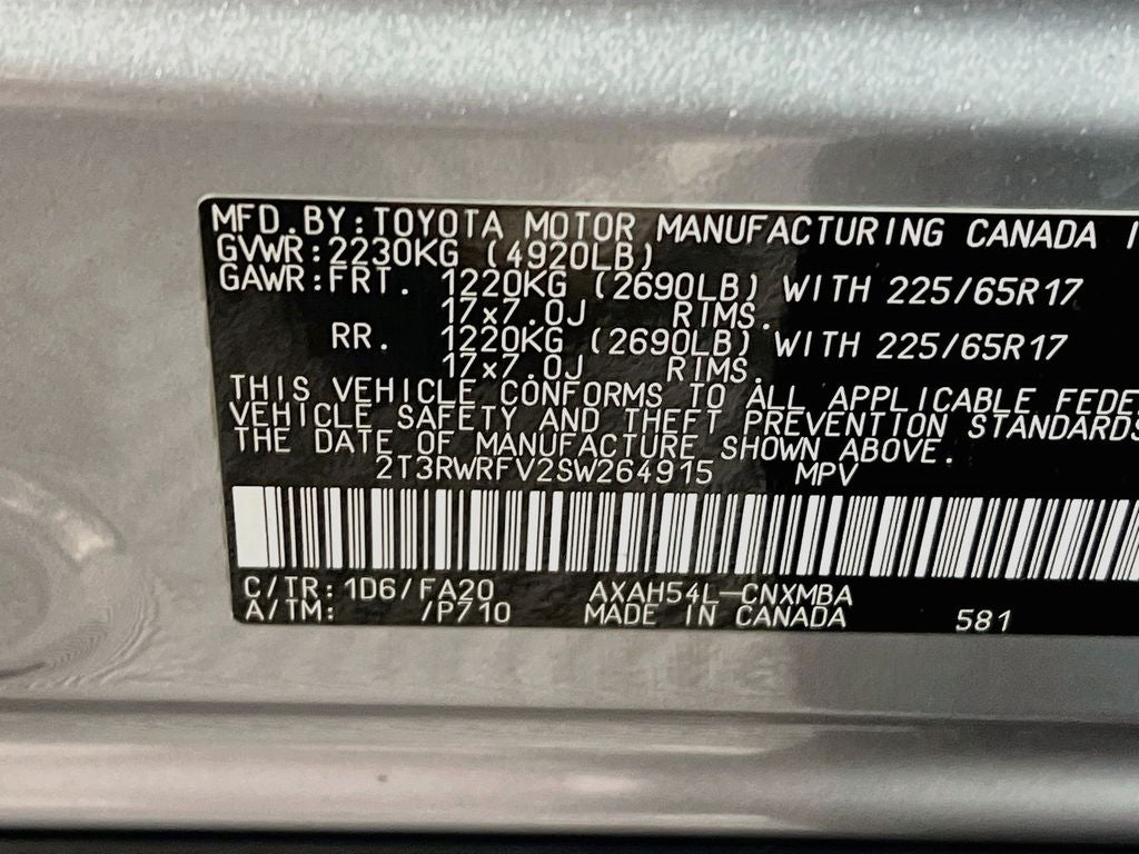 2025 Toyota RAV4 Hybrid XLE