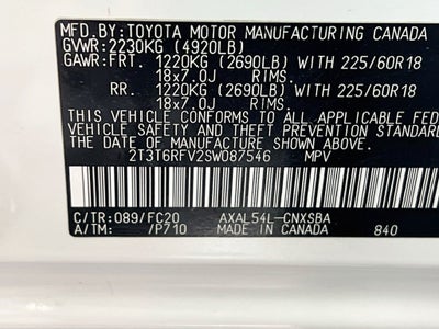 2025 Toyota RAV4 Hybrid SE