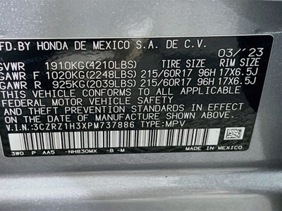 2023 Honda HR-V LX