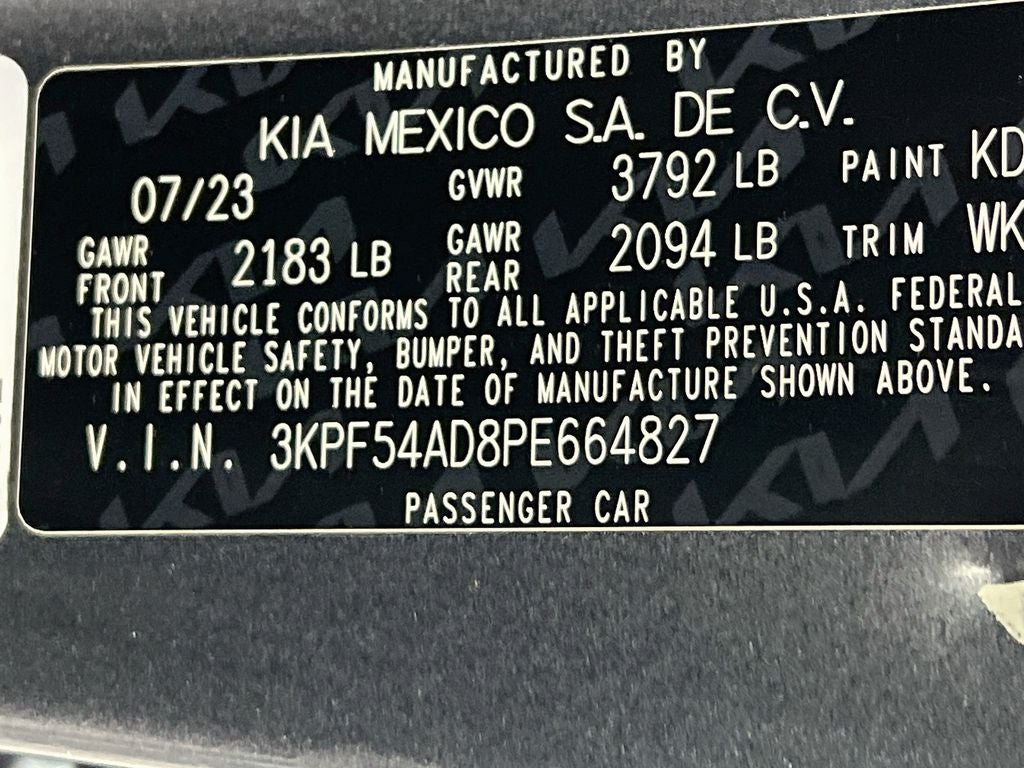 2023 Kia Forte GT-Line