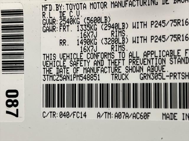2023 Toyota Tacoma SR5 V6