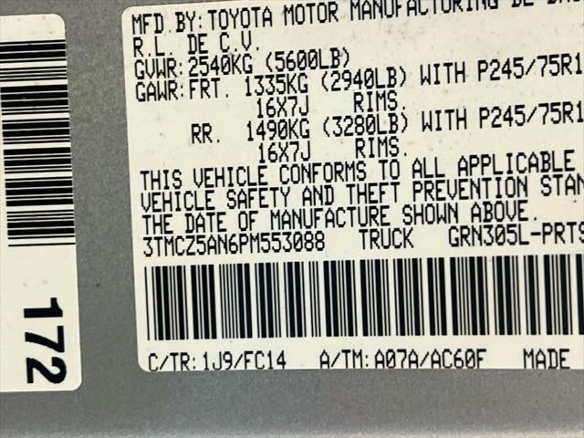 2023 Toyota Tacoma SR5 V6