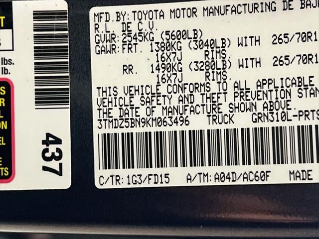2019 Toyota Tacoma TRD Off-Road V6