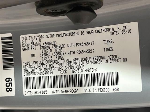 2018 Toyota Tacoma TRD Sport V6