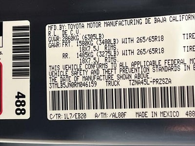 2024 Toyota Tacoma Limited