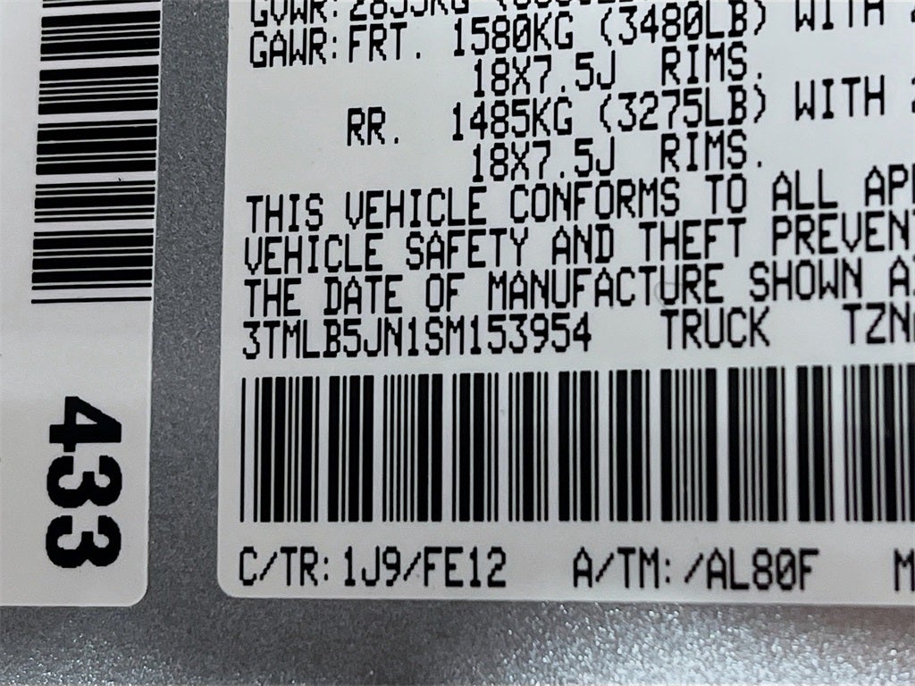 2025 Toyota Tacoma TRD Sport