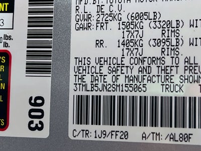 2025 Toyota Tacoma SR5