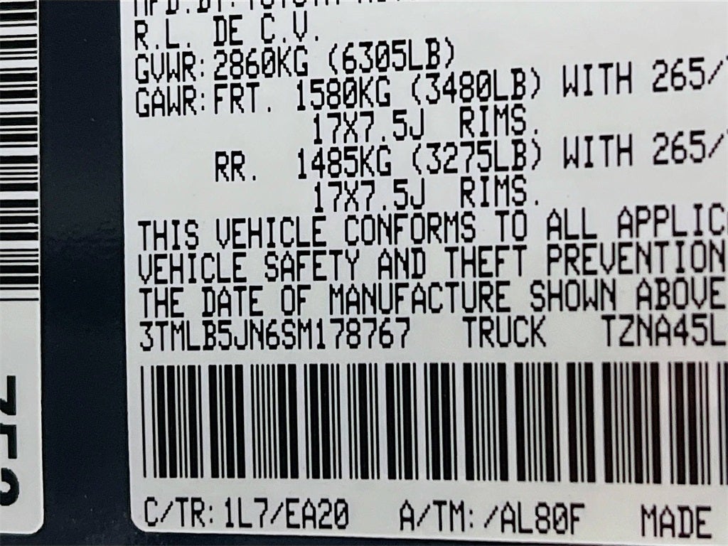 2025 Toyota Tacoma TRD Off-Road