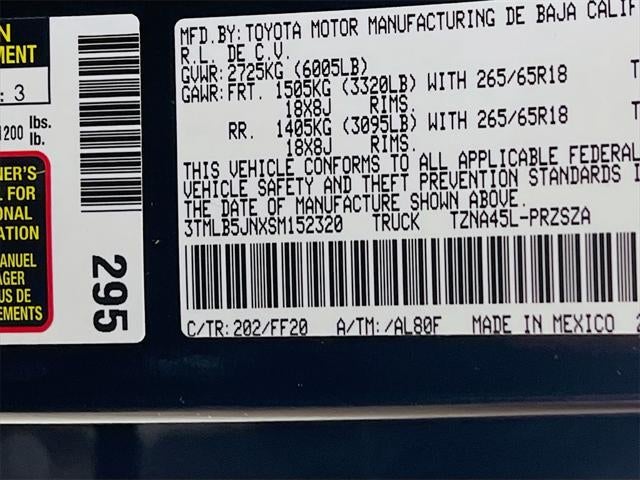 2025 Toyota Tacoma SR5