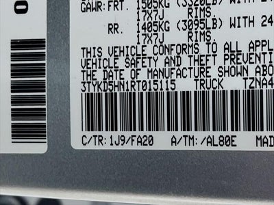 2024 Toyota Tacoma SR