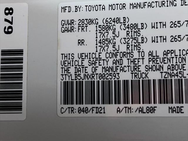 2024 Toyota Tacoma SR5