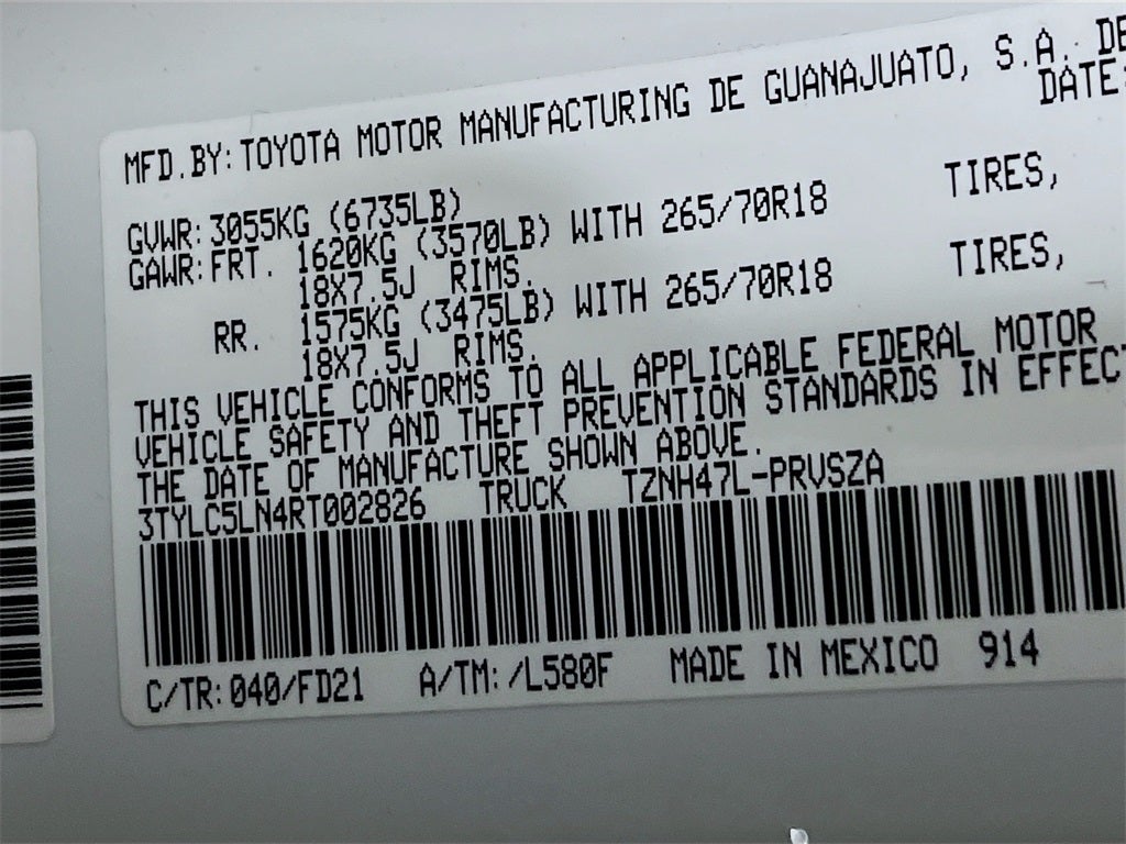 2024 Toyota Tacoma Hybrid TRD Off Road