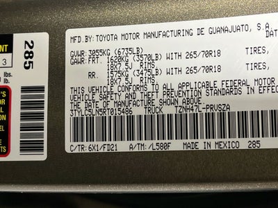 2024 Toyota Tacoma Hybrid TRD Off Road