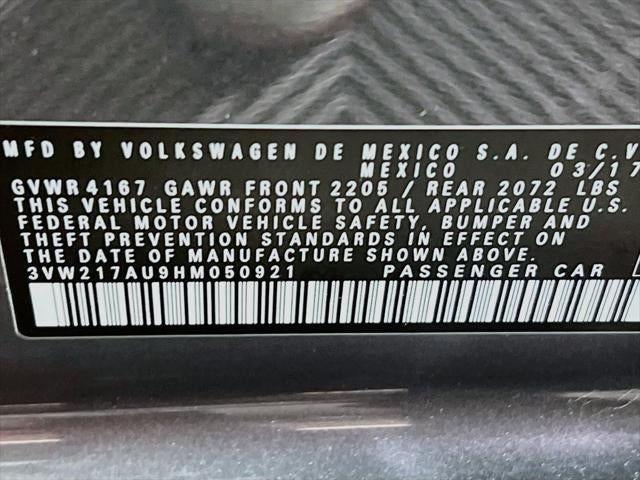 2017 Volkswagen Golf TSI SEL 4-Door