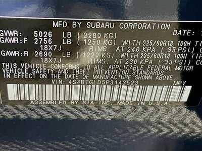 2023 Subaru Outback Onyx Edition XT