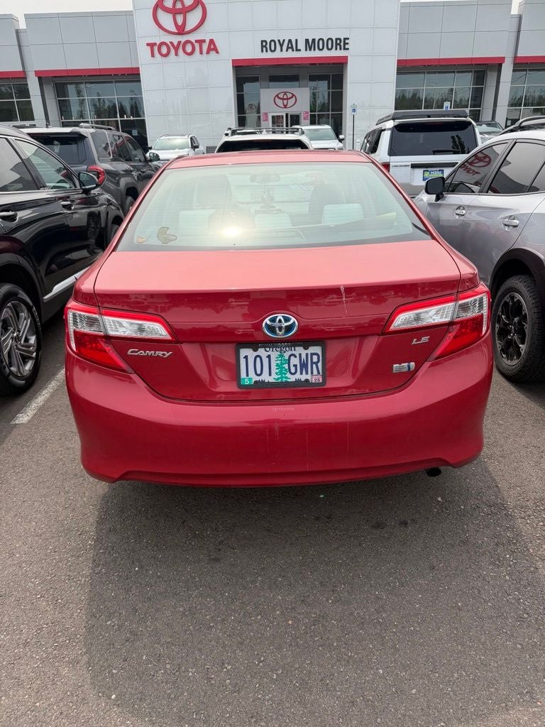 2012 Toyota Camry Hybrid LE