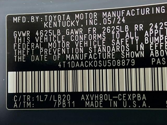 2025 Toyota Camry XSE
