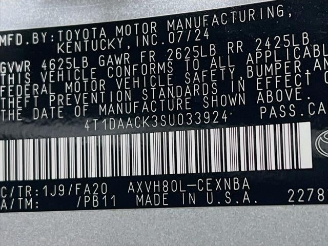 2025 Toyota Camry LE