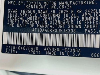 2025 Toyota Camry LE