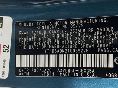 2026 Toyota Camry XLE