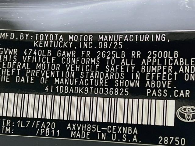2026 Toyota Camry LE
