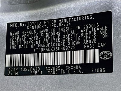 2025 Toyota Camry LE