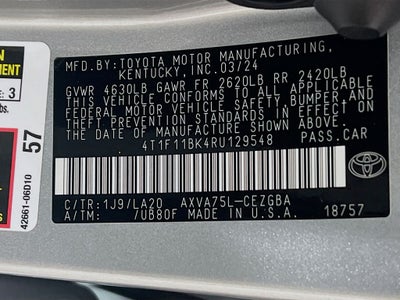 2024 Toyota Camry XLE