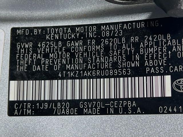 2024 Toyota Camry XSE V6