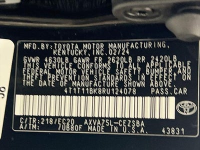 2024 Toyota Camry SE Nightshade
