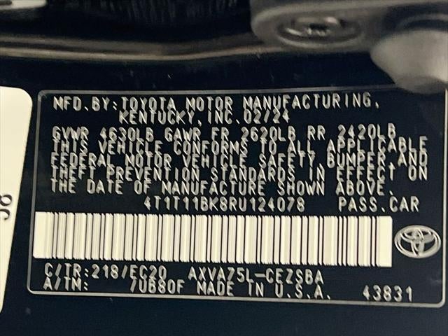 2024 Toyota Camry SE Nightshade