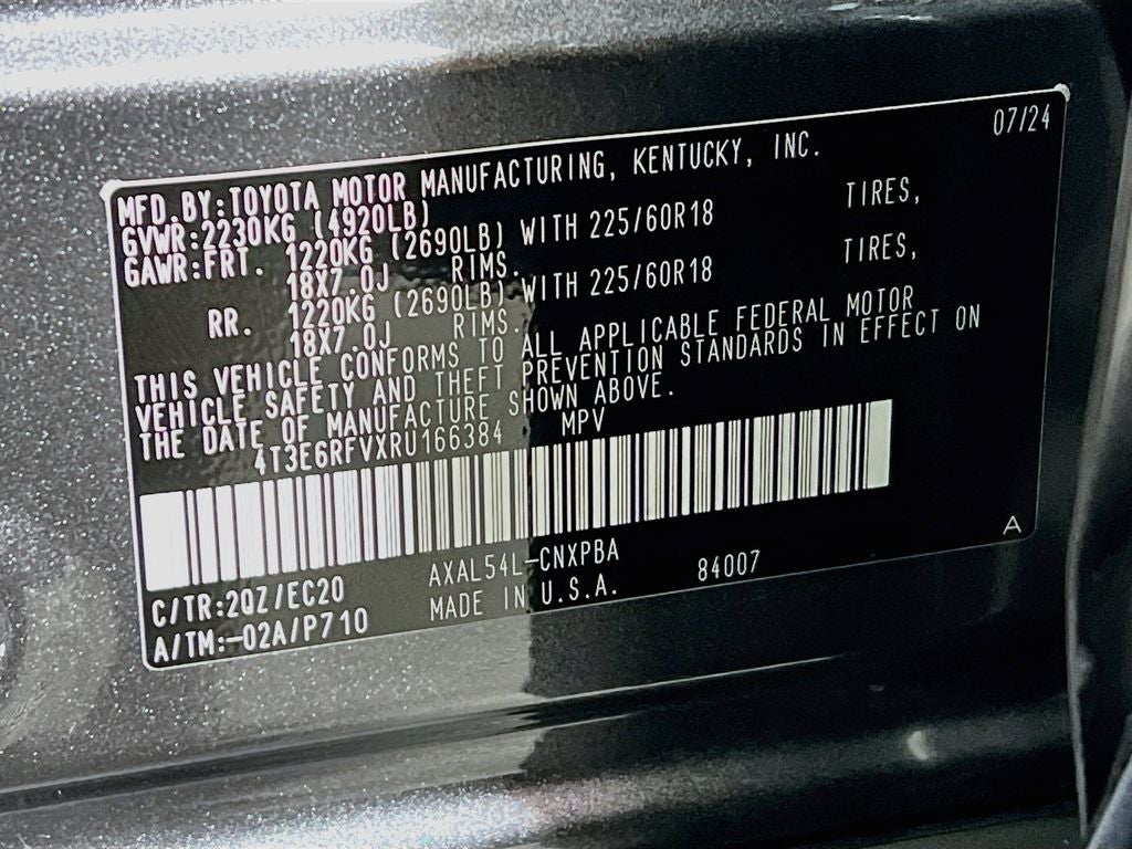 2024 Toyota RAV4 Hybrid XSE