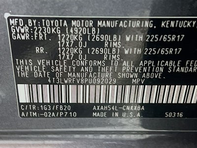 2023 Toyota RAV4 Hybrid LE