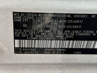 2025 Toyota RAV4 Hybrid XLE