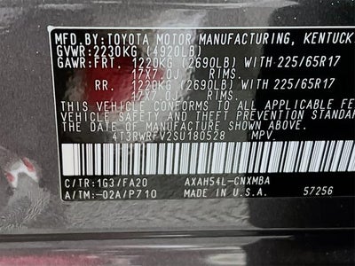 2025 Toyota RAV4 Hybrid XLE