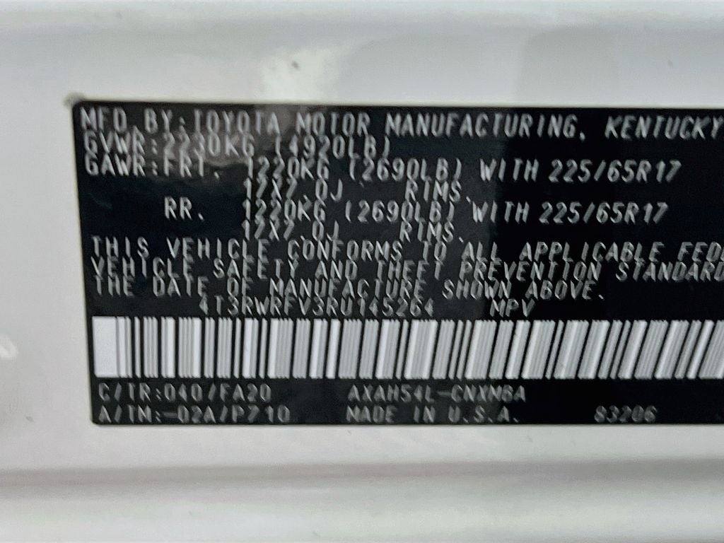 2024 Toyota RAV4 Hybrid XLE