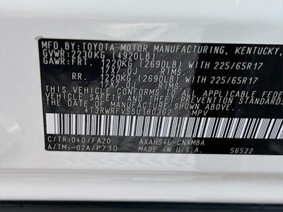 2025 Toyota RAV4 Hybrid XLE