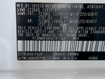 2025 Toyota RAV4 Hybrid XLE