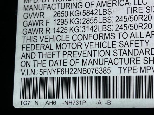 2022 Honda Pilot Special Edition
