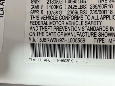 2017 Honda CR-V Touring