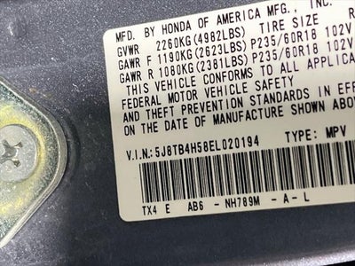 2014 Acura RDX Technology Package
