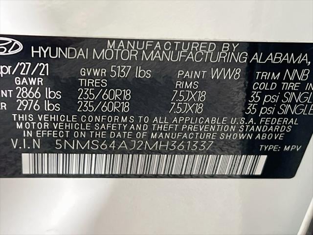 2021 Hyundai Santa Fe SEL