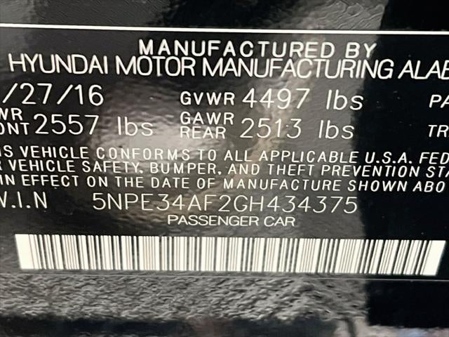 2016 Hyundai Sonata Sport