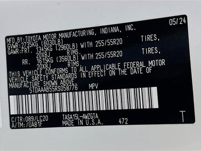 2024 Toyota Grand Highlander Limited