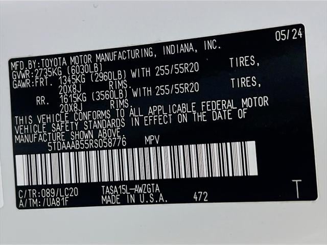 2024 Toyota Grand Highlander Limited