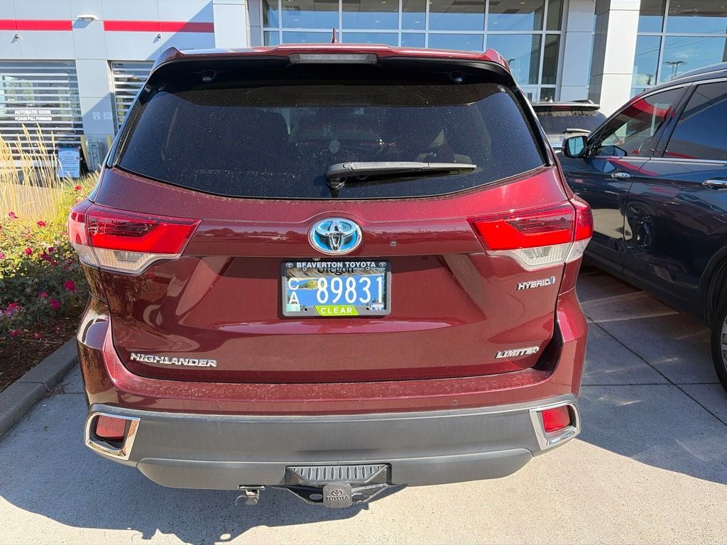 2017 Toyota Highlander Hybrid Limited Platinum