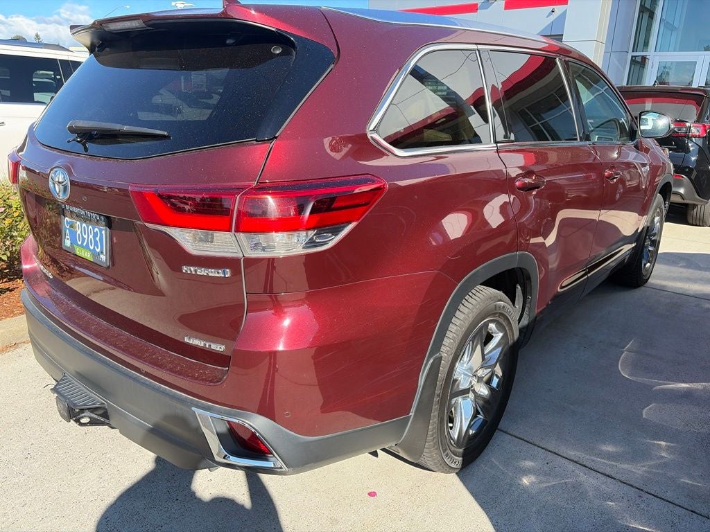 2017 Toyota Highlander Hybrid Limited Platinum