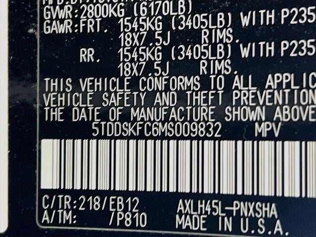 2021 Toyota Sienna XSE 7 Passenger