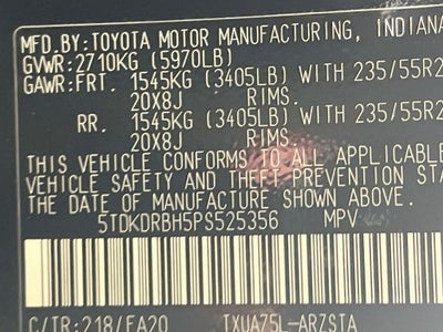 2023 Toyota Highlander XSE